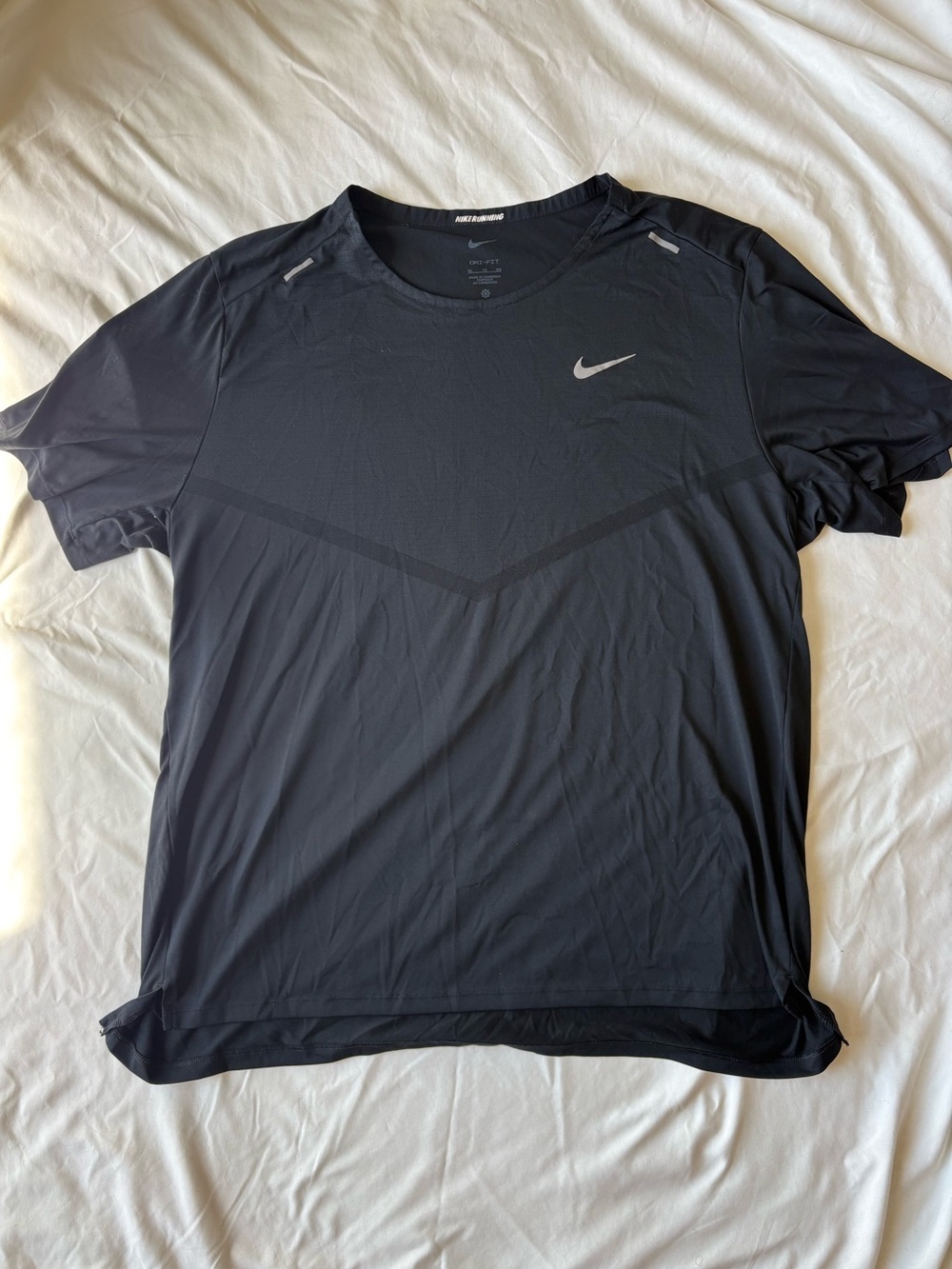 Nike Men’s Dri-fit Black Short-Sleeve Performance Tee